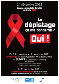 Affiche Journée mondiale contre le sida
